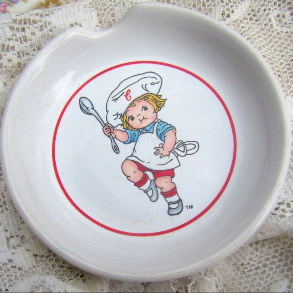 Vintage Spoon Rest Campbells Kids